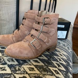 Black Suede Studio Booties